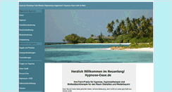 Desktop Screenshot of hypnose-oase.de