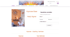 Desktop Screenshot of hypnose-oase.at